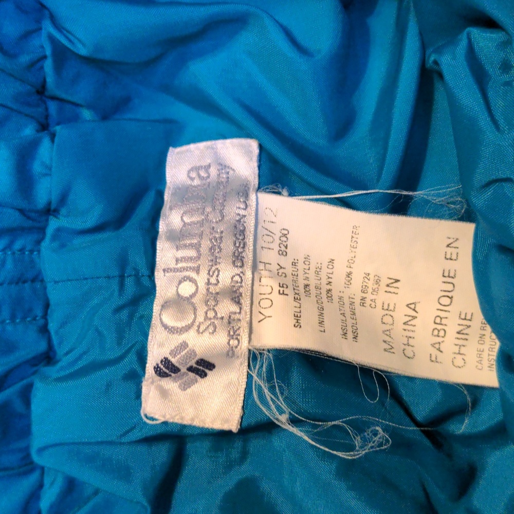 COLUMBIA ski snowboard Pants- Youth 10/12 - Picture 5 of 6
